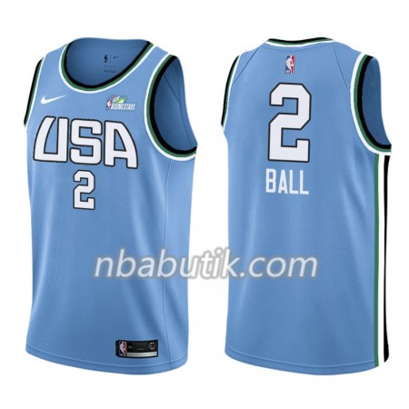 NBA Mænd Trøje Los Angeles Lakers Lonzo Ball 2 Nike 2019 Rising Star Swingman NBA Mænd Trøje Los Angeles Lakers Lonzo Ball 2 Nike 2019 Rising Star Swingman